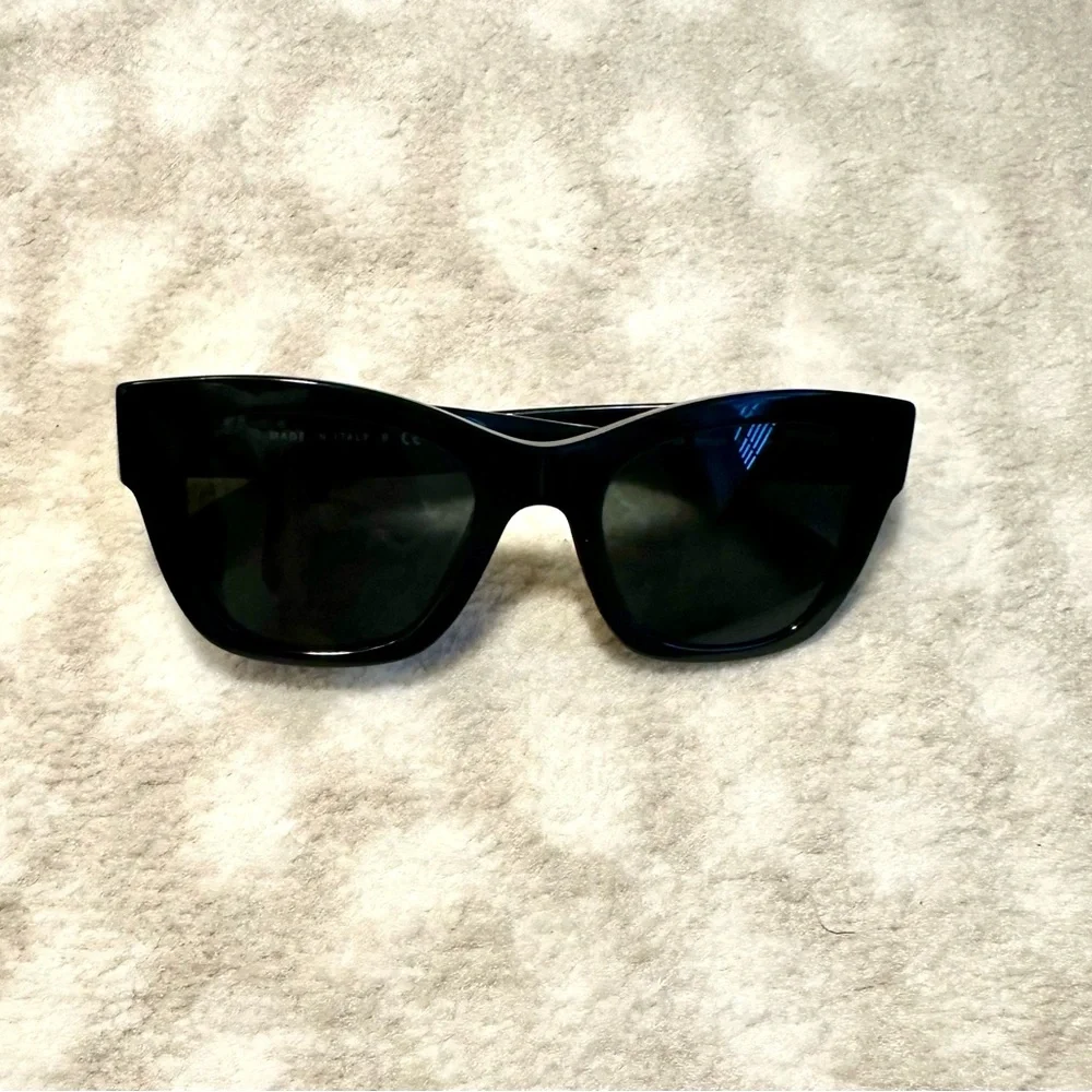 CHANEL Acetate Square CC Heart Sunglasses 5478-A Black - Picture 5 of 8